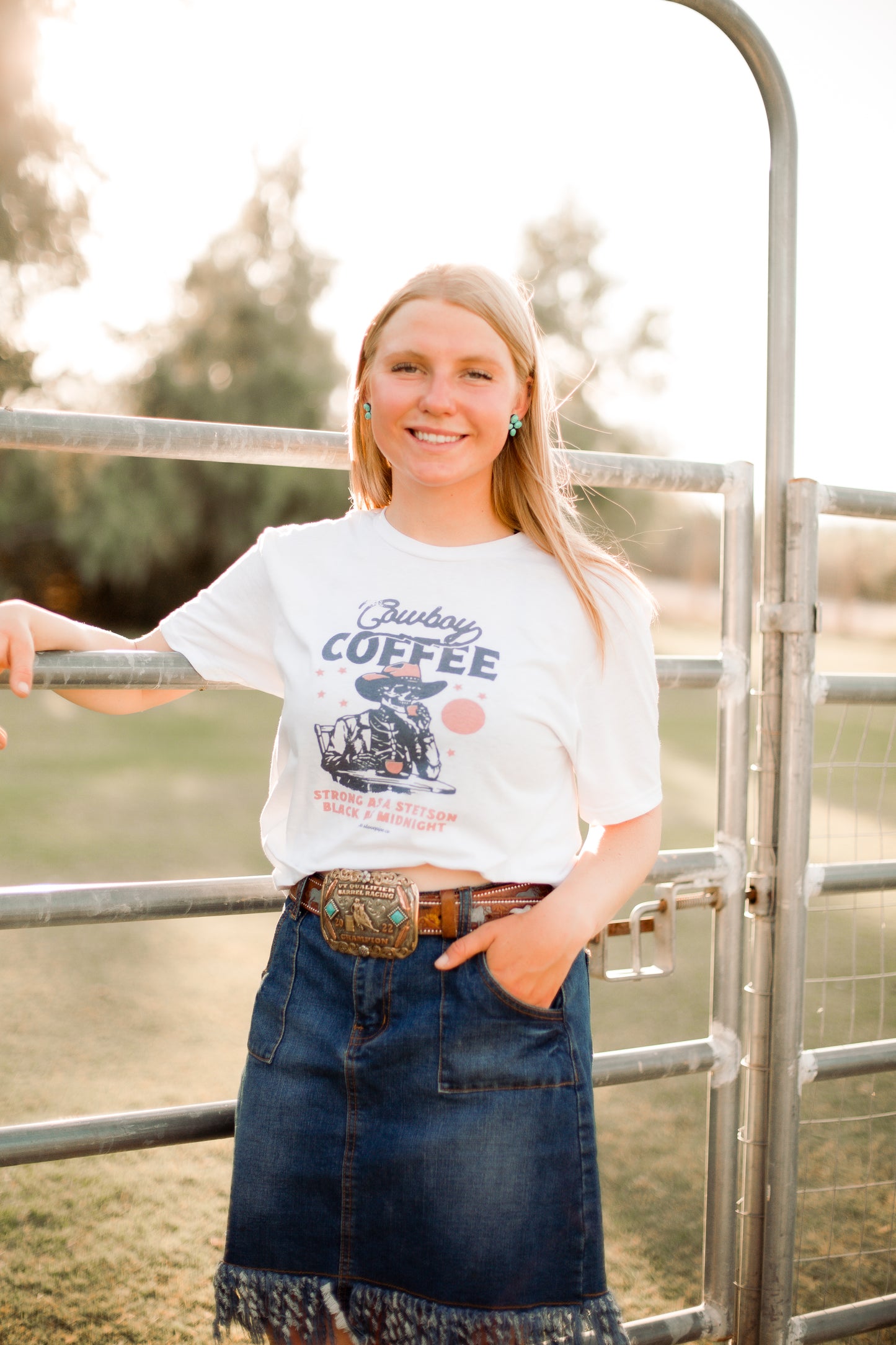 Cowboy Coffee Tee