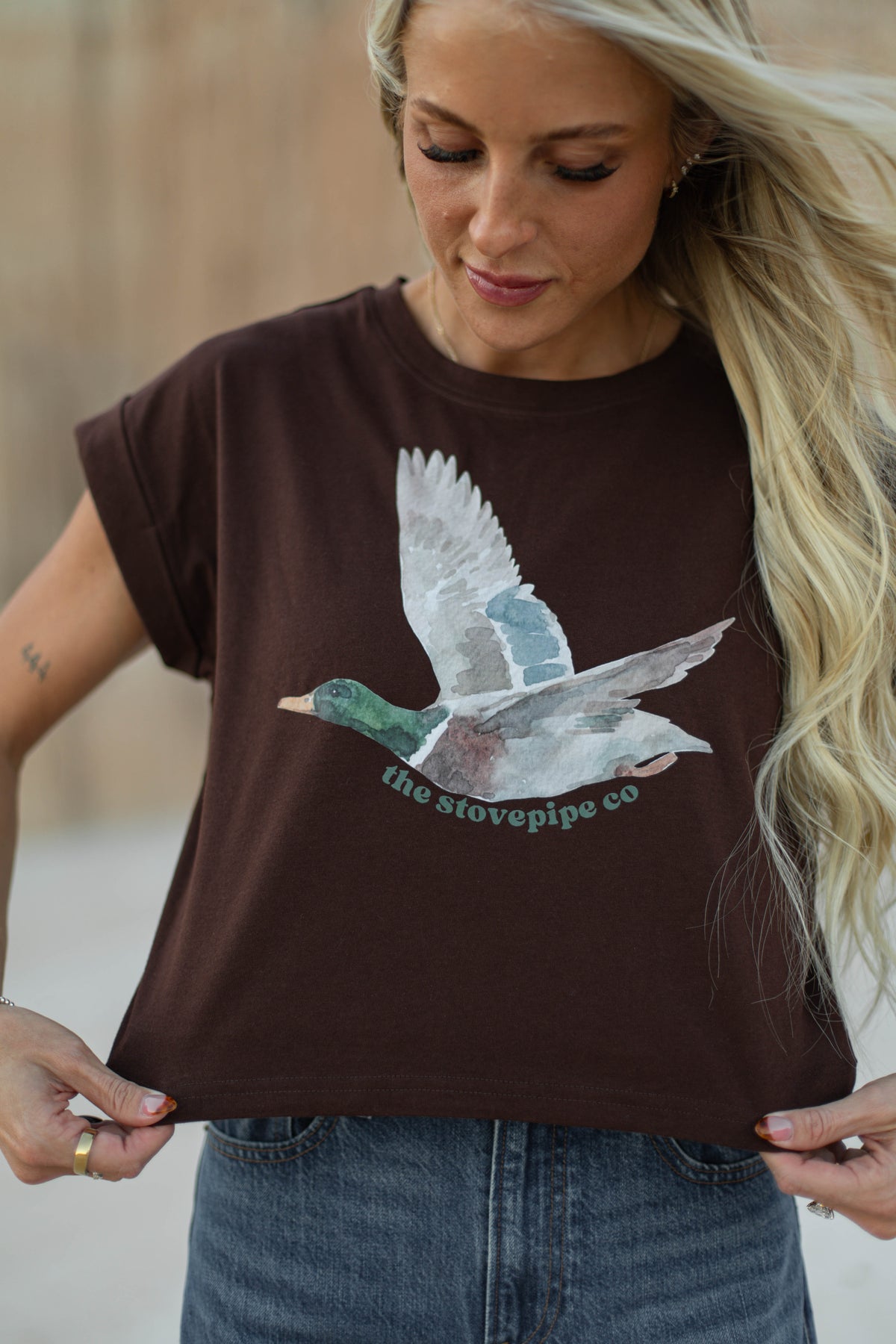 Mallard Crop Tee