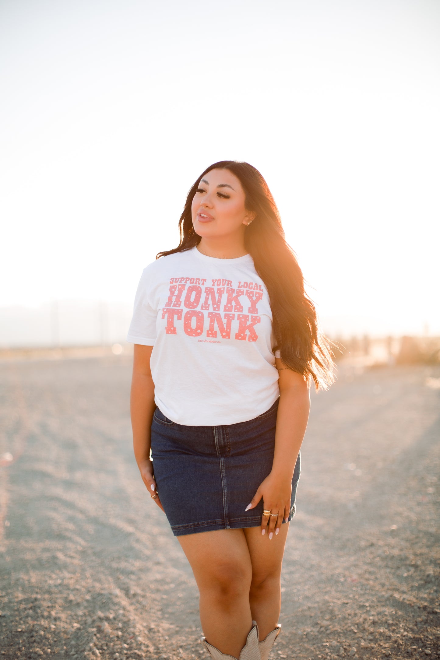 Support Your Local Honky Tonk Tee