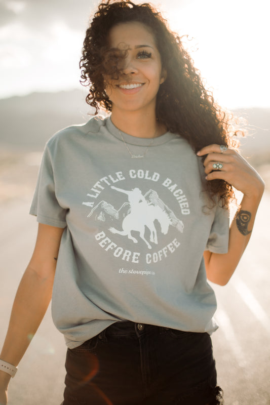 Cold Backed Before Coffee Tee