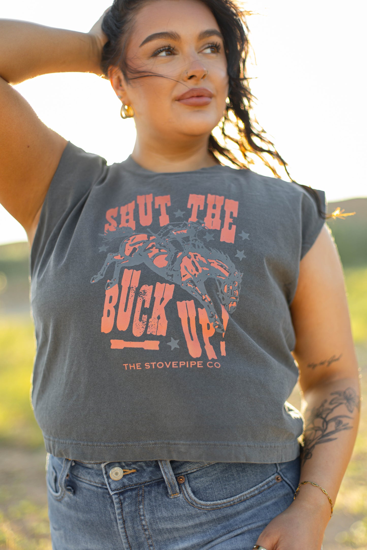 Shut The Buck Up Tank