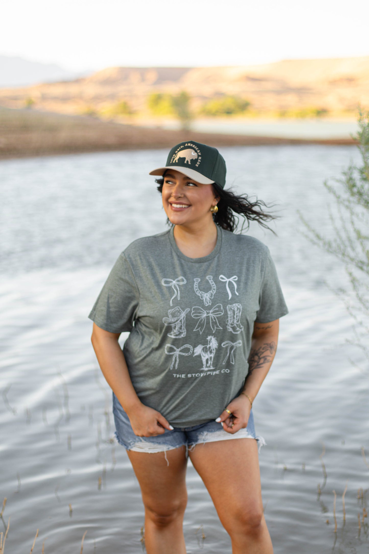 Bootlaced Tee
