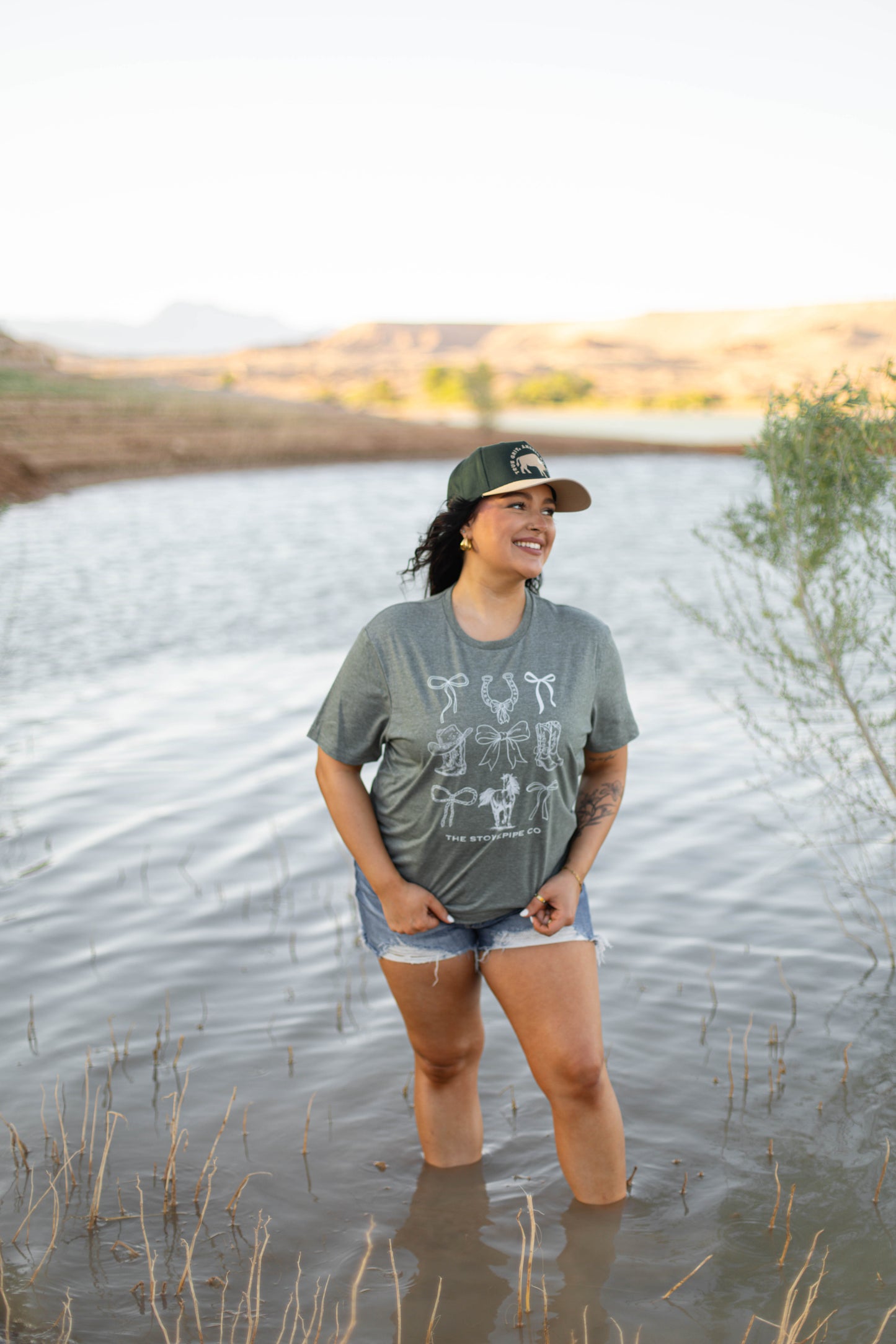 Bootlaced Tee