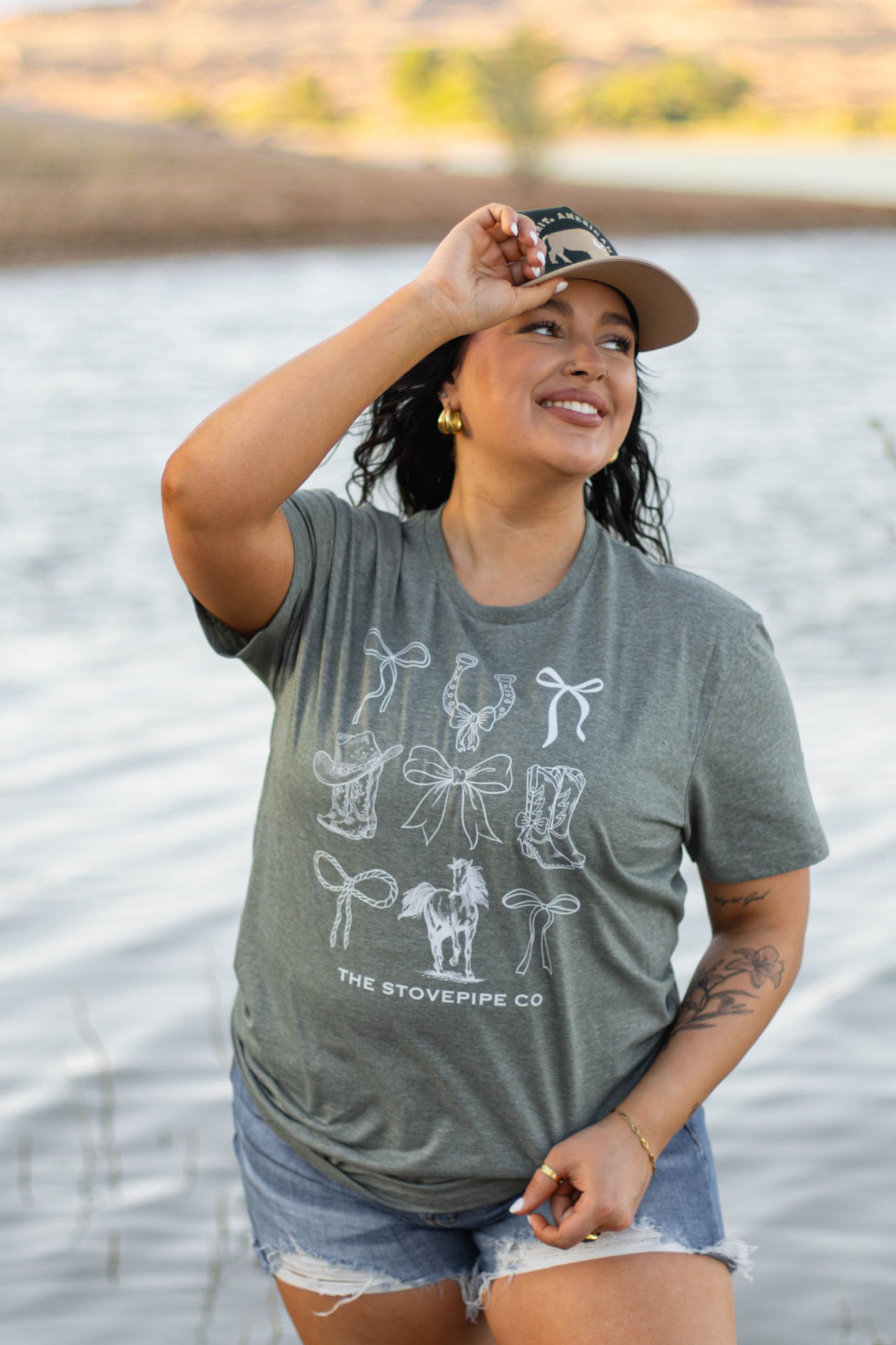 Bootlaced Tee