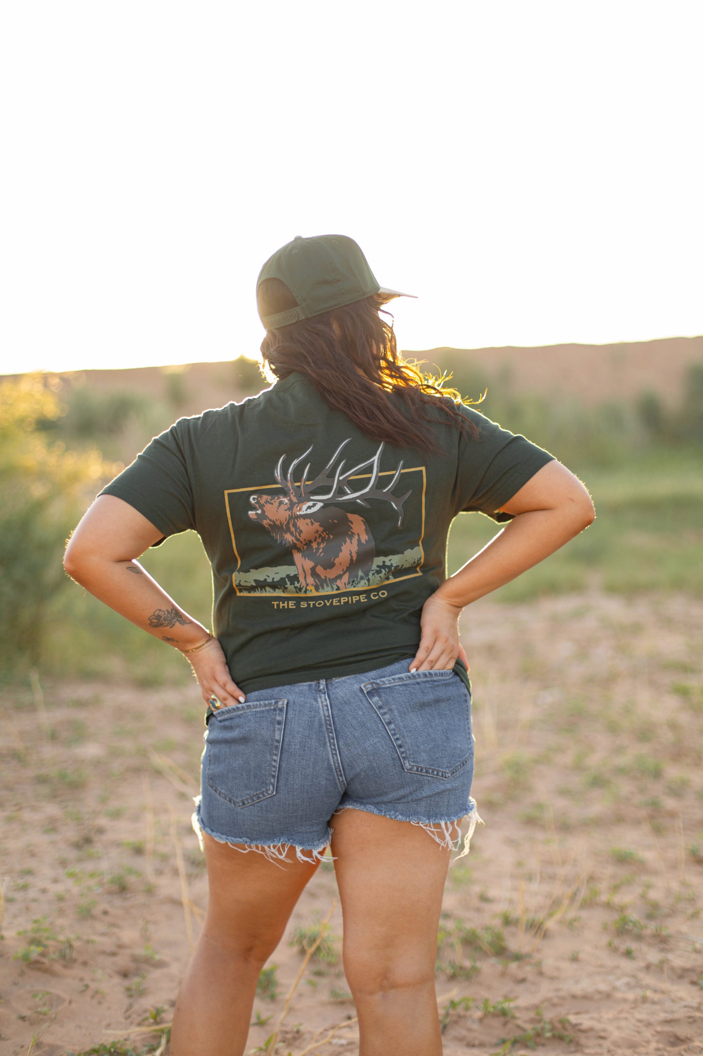 Stovepipe Elk Tee