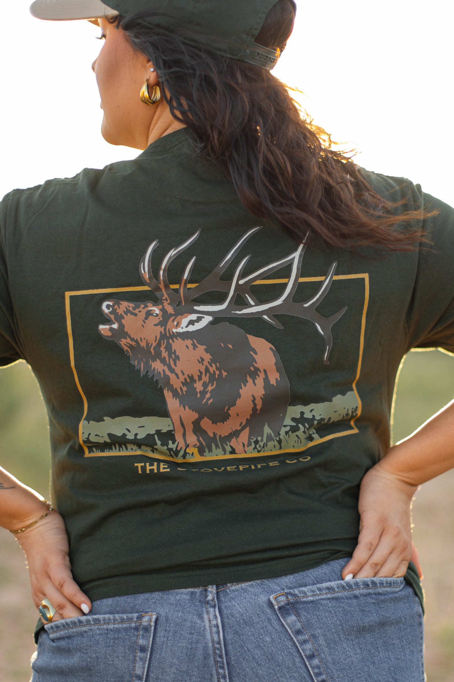 Stovepipe Elk Tee