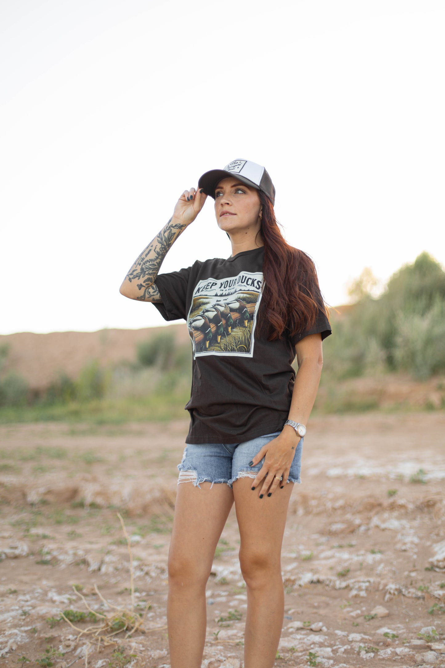 Ducks In A Row Tee