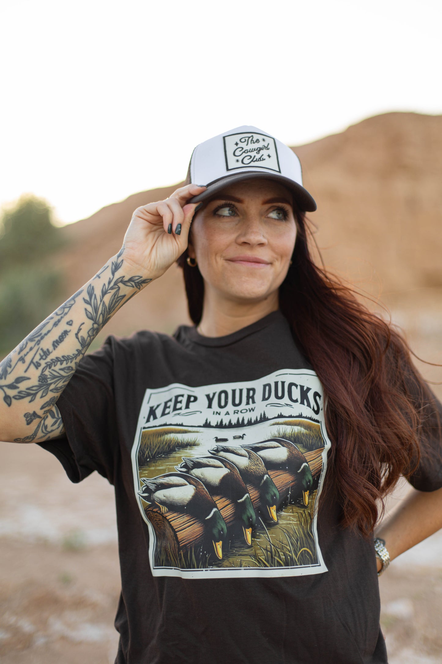 Ducks In A Row Tee