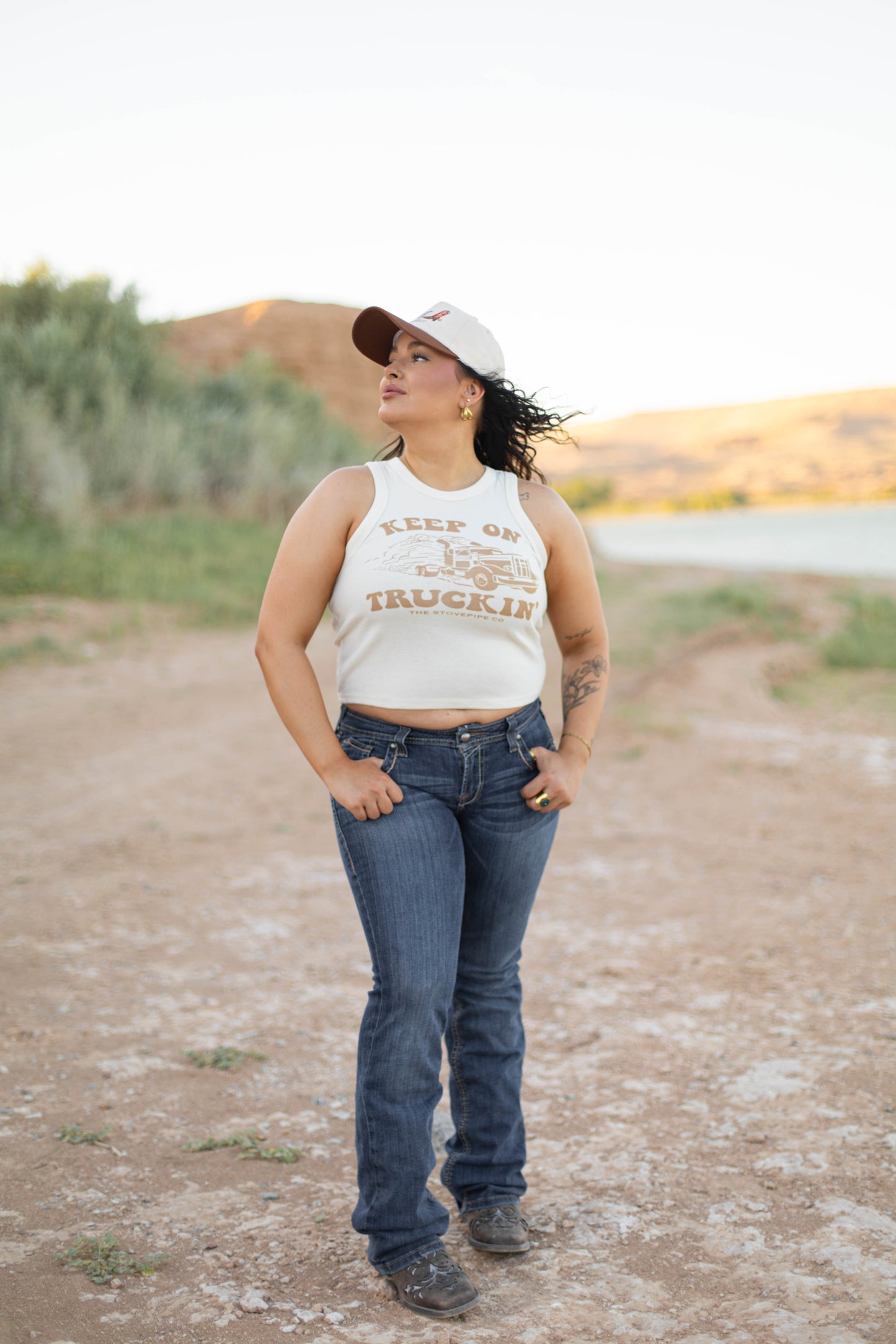 Keep On Truckin Tank Top
