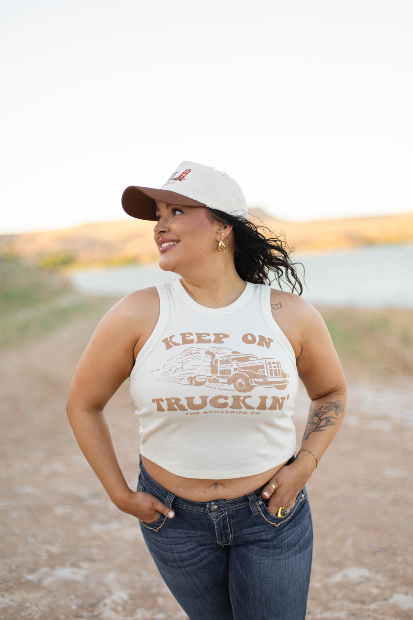Keep On Truckin Tank Top