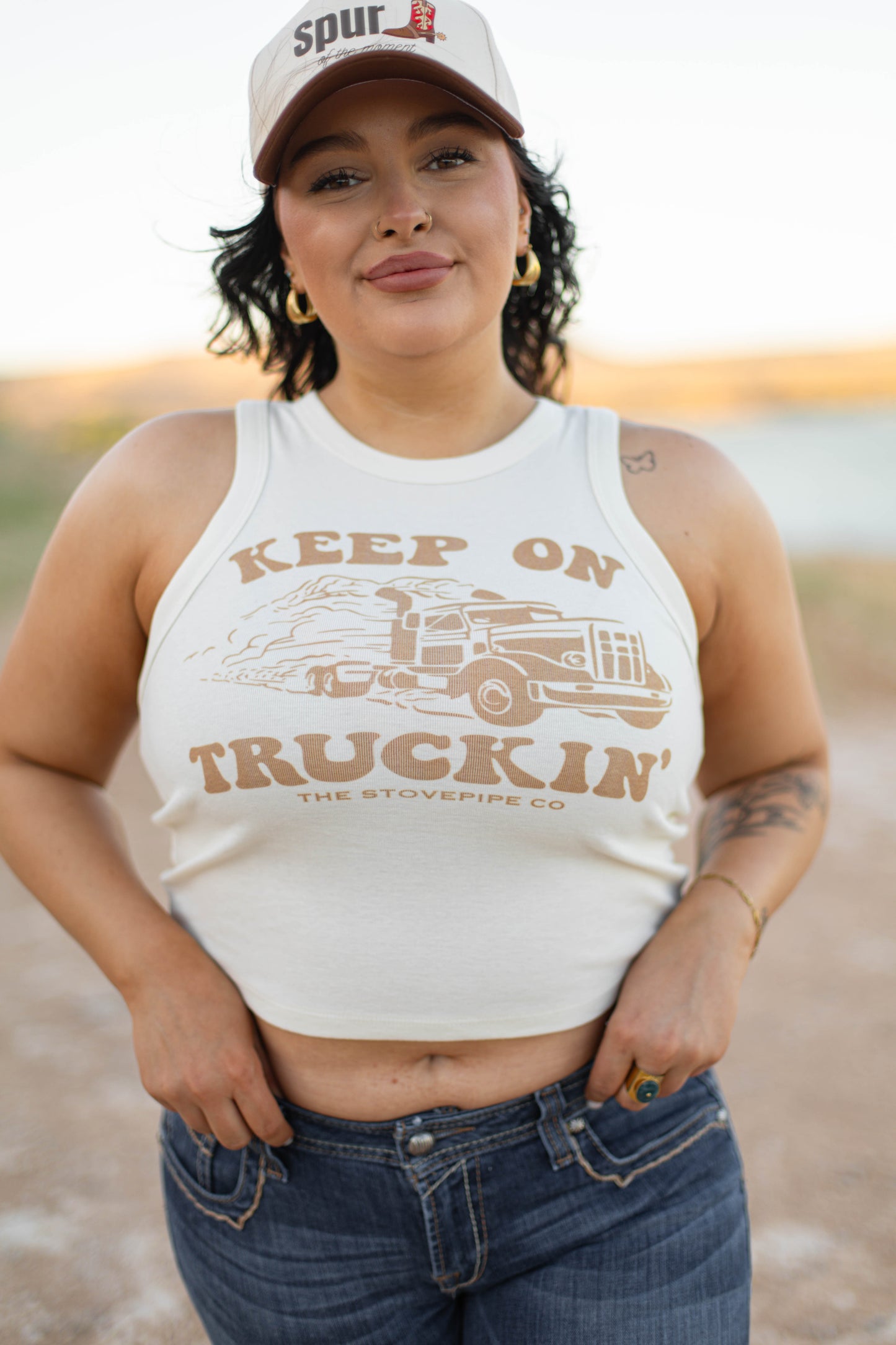 Keep On Truckin Tank Top