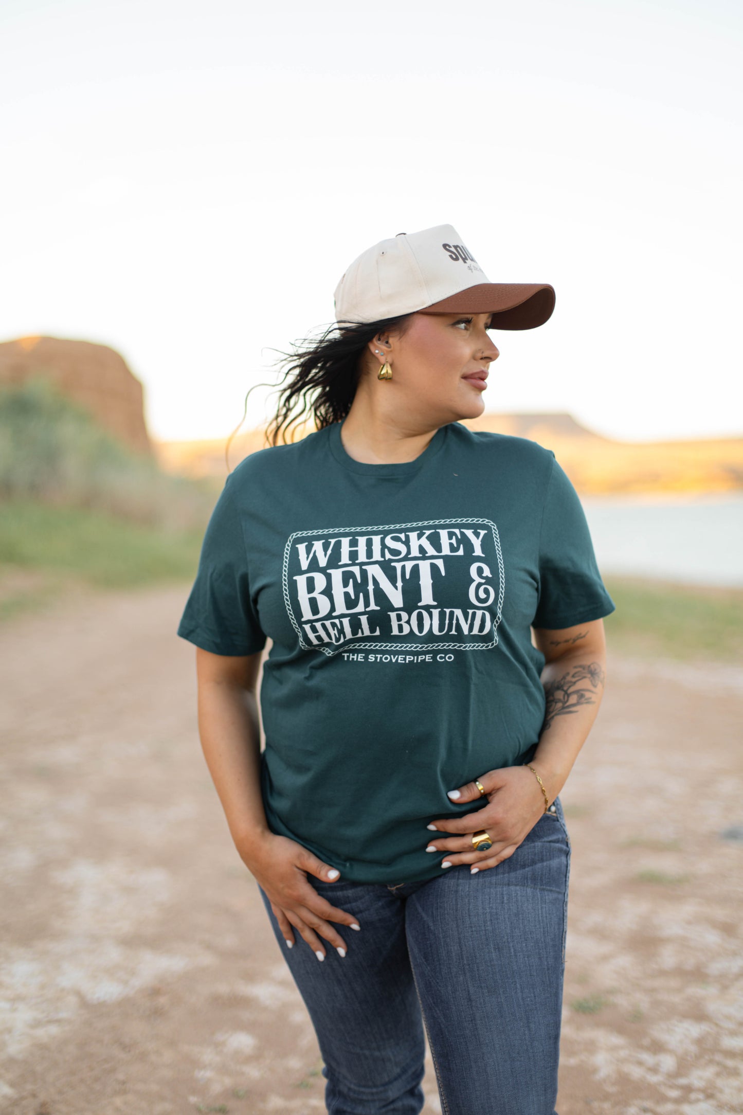 Whiskey Bent & Hell Bound Tee