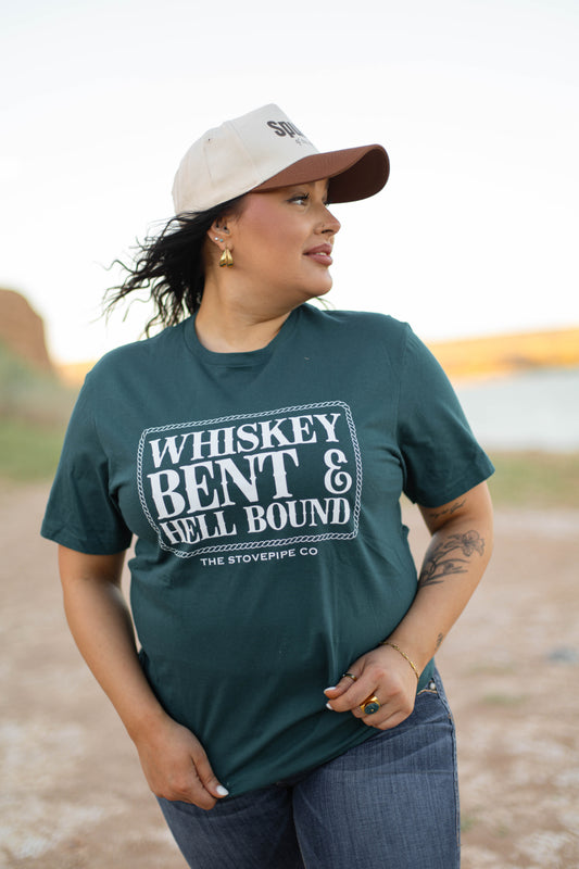 Whiskey Bent & Hell Bound Tee