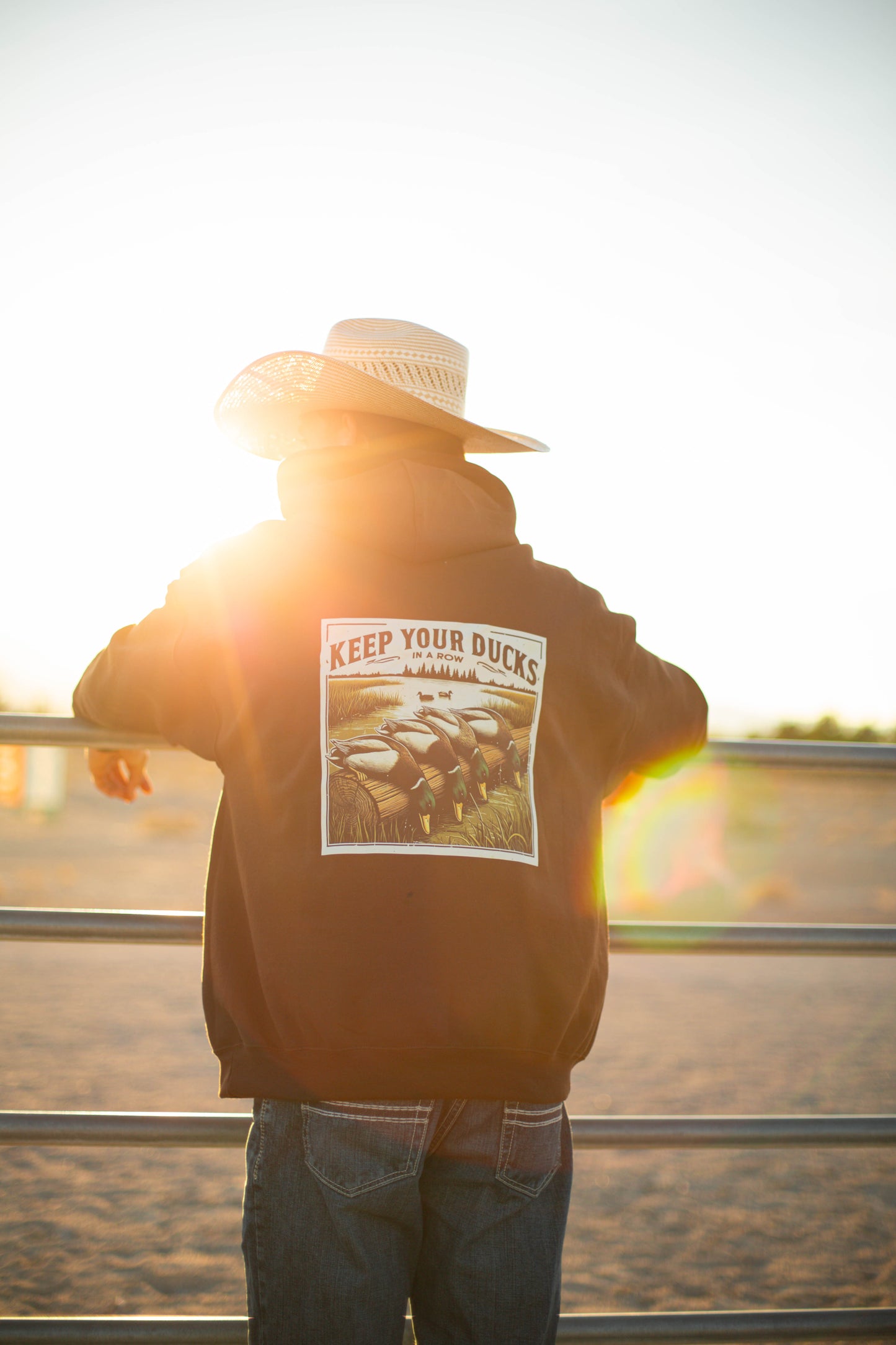 Keep Your Ducks In A Row Hoodie