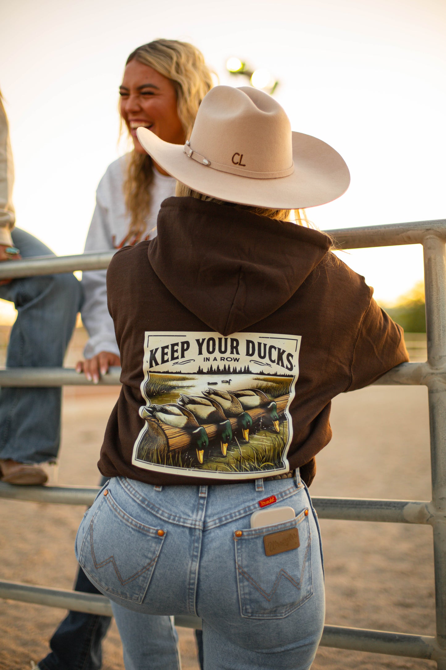 Keep Your Ducks In A Row Hoodie