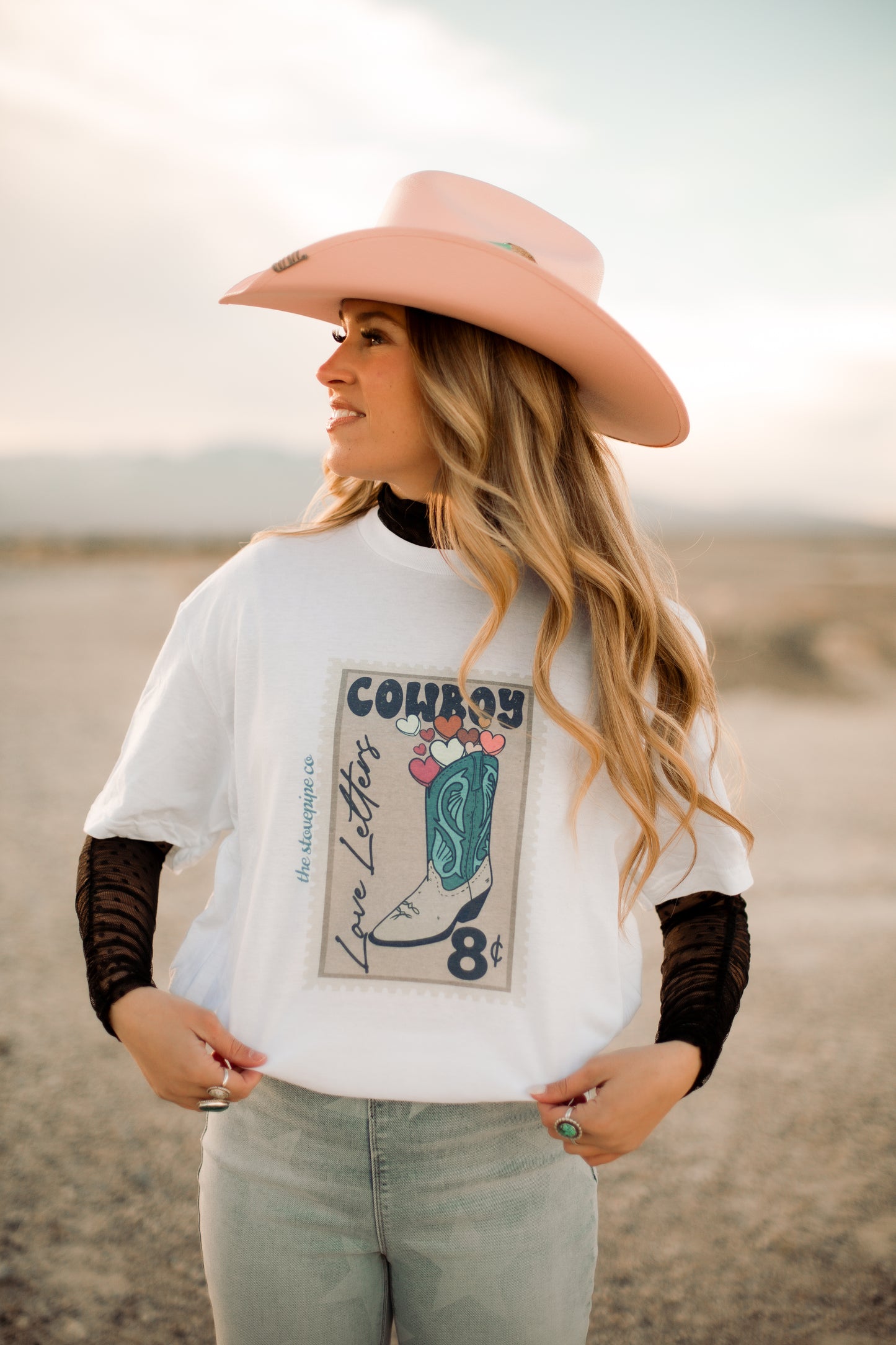 Cowboy Stamp Tee