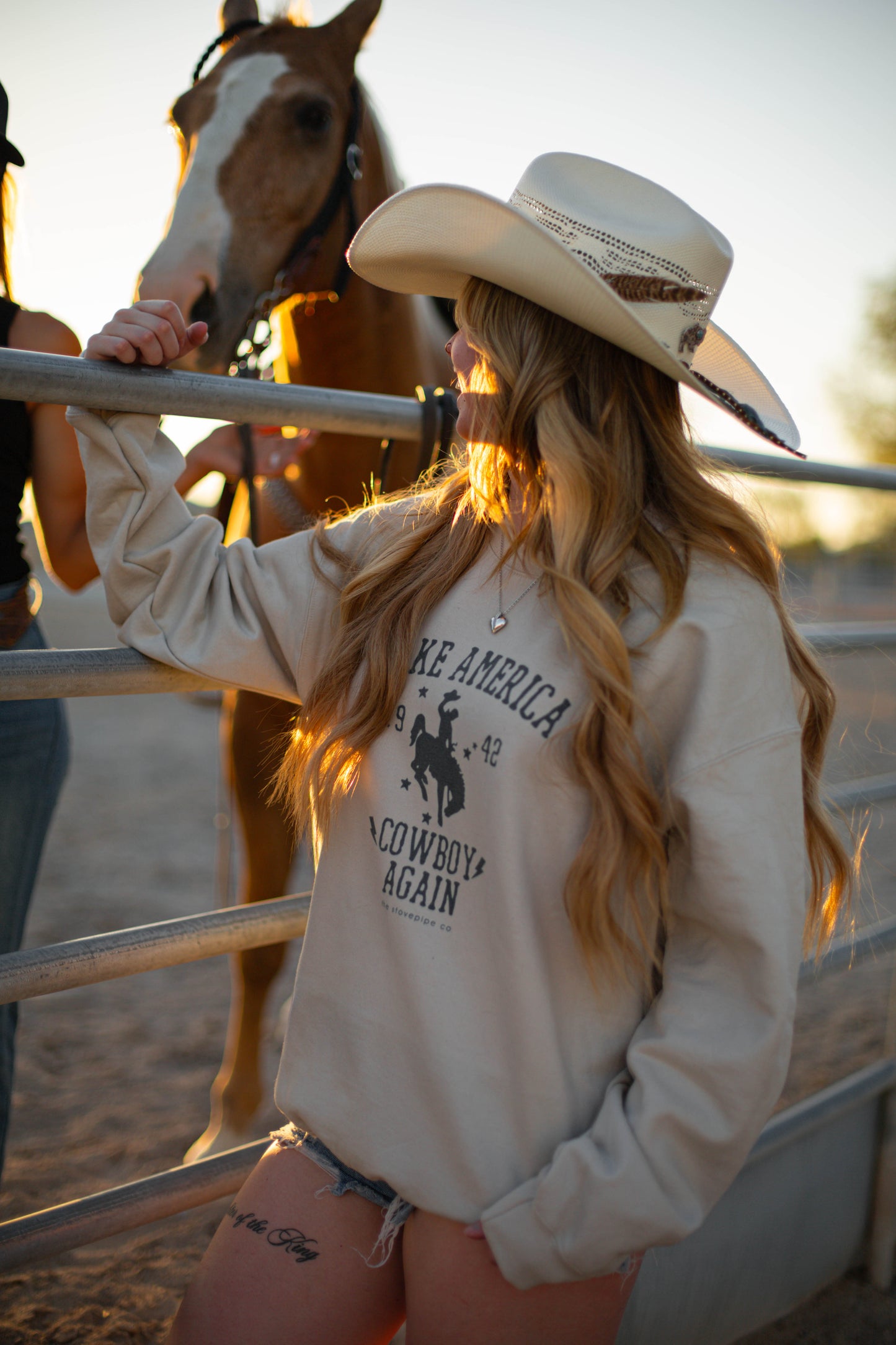 Cowboy Crewneck