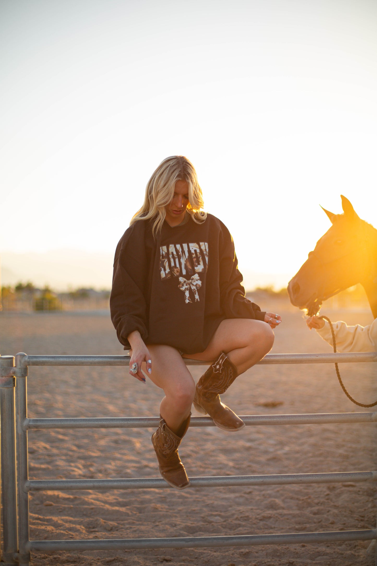 Howdy Camo Crewneck