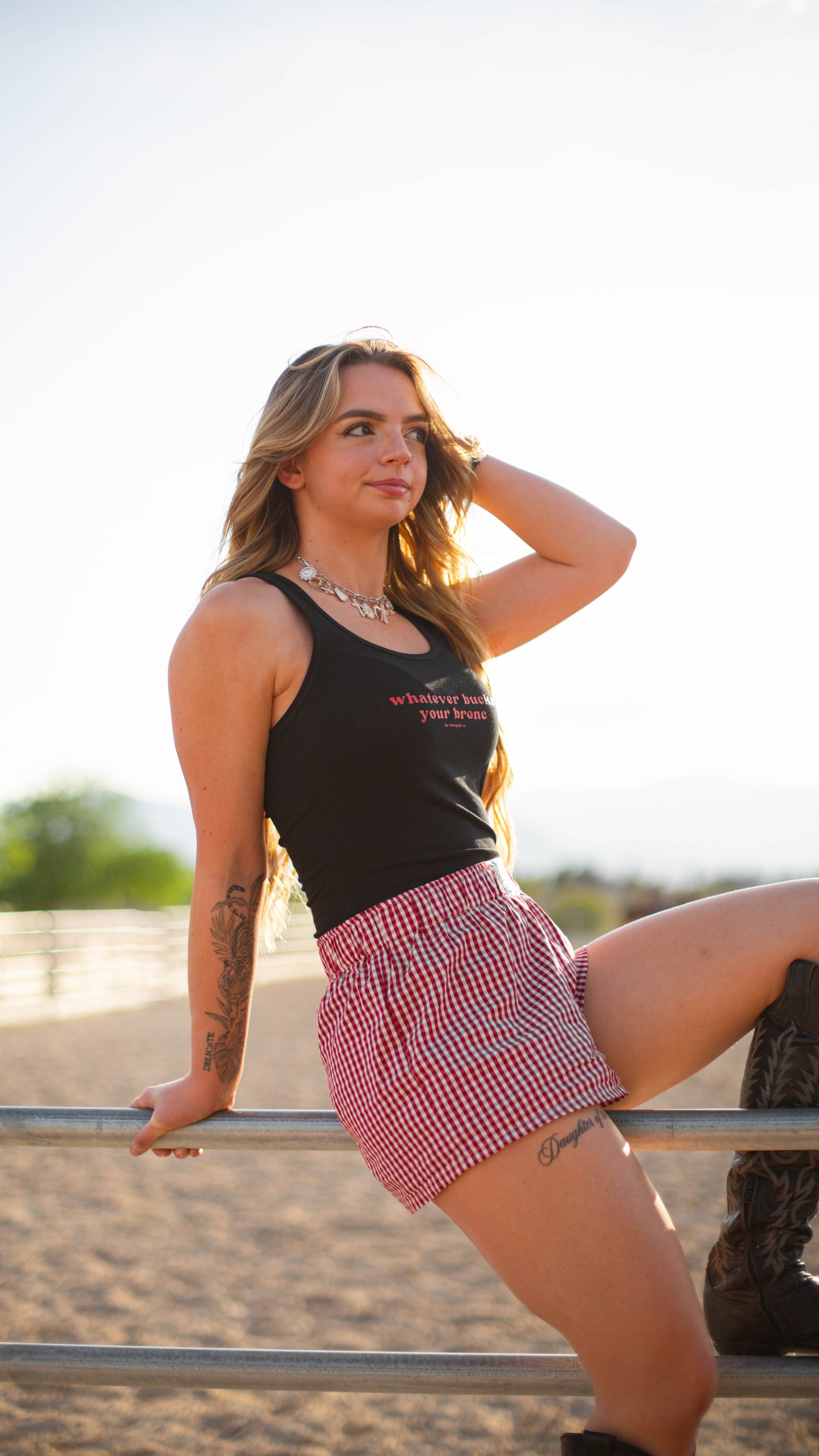 Whatever Bucks Your Bronc Tank