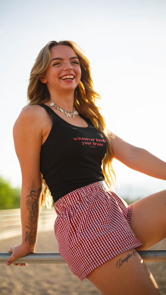 Whatever Bucks Your Bronc Tank