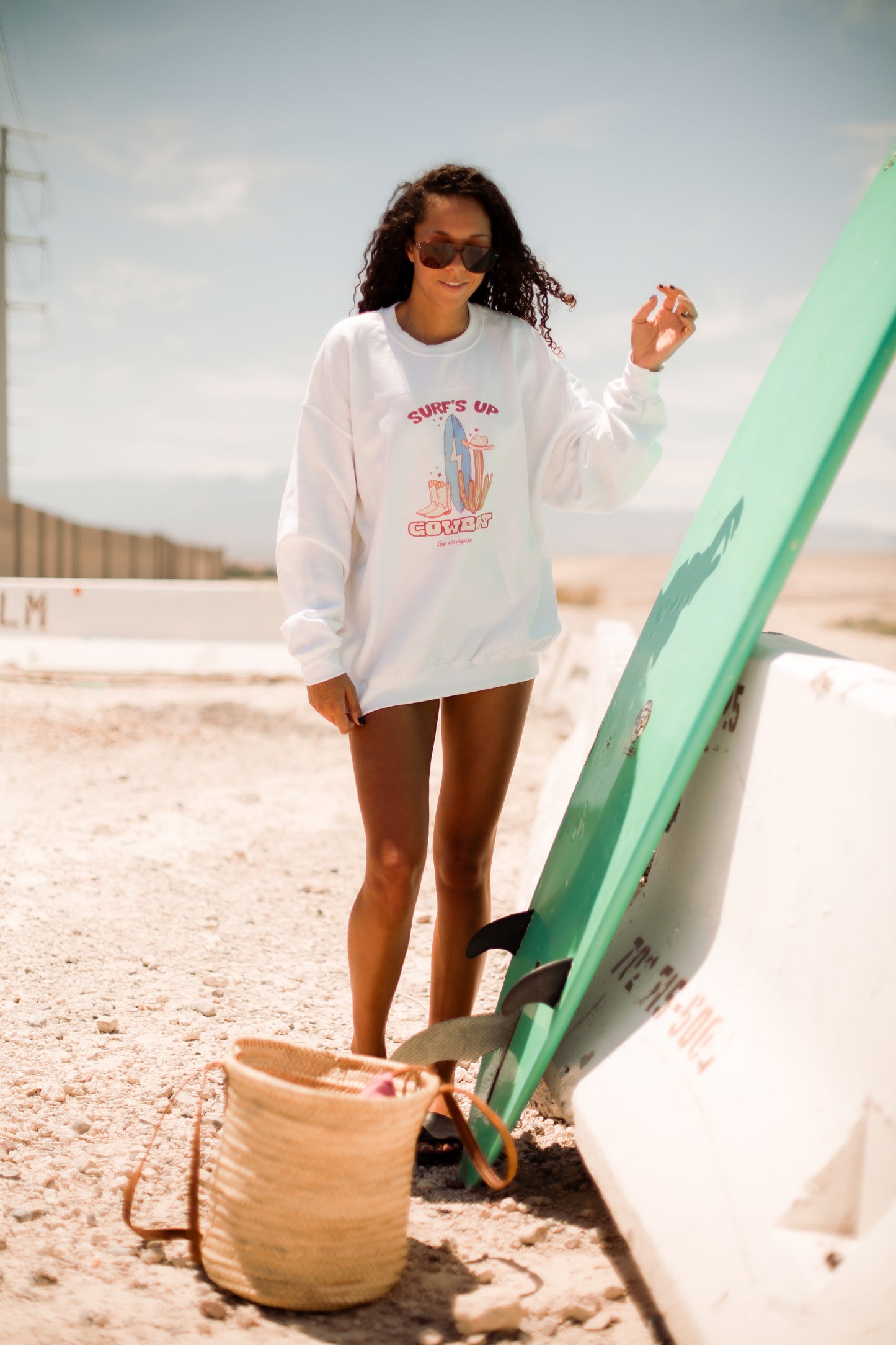 Surfs Up Crewneck