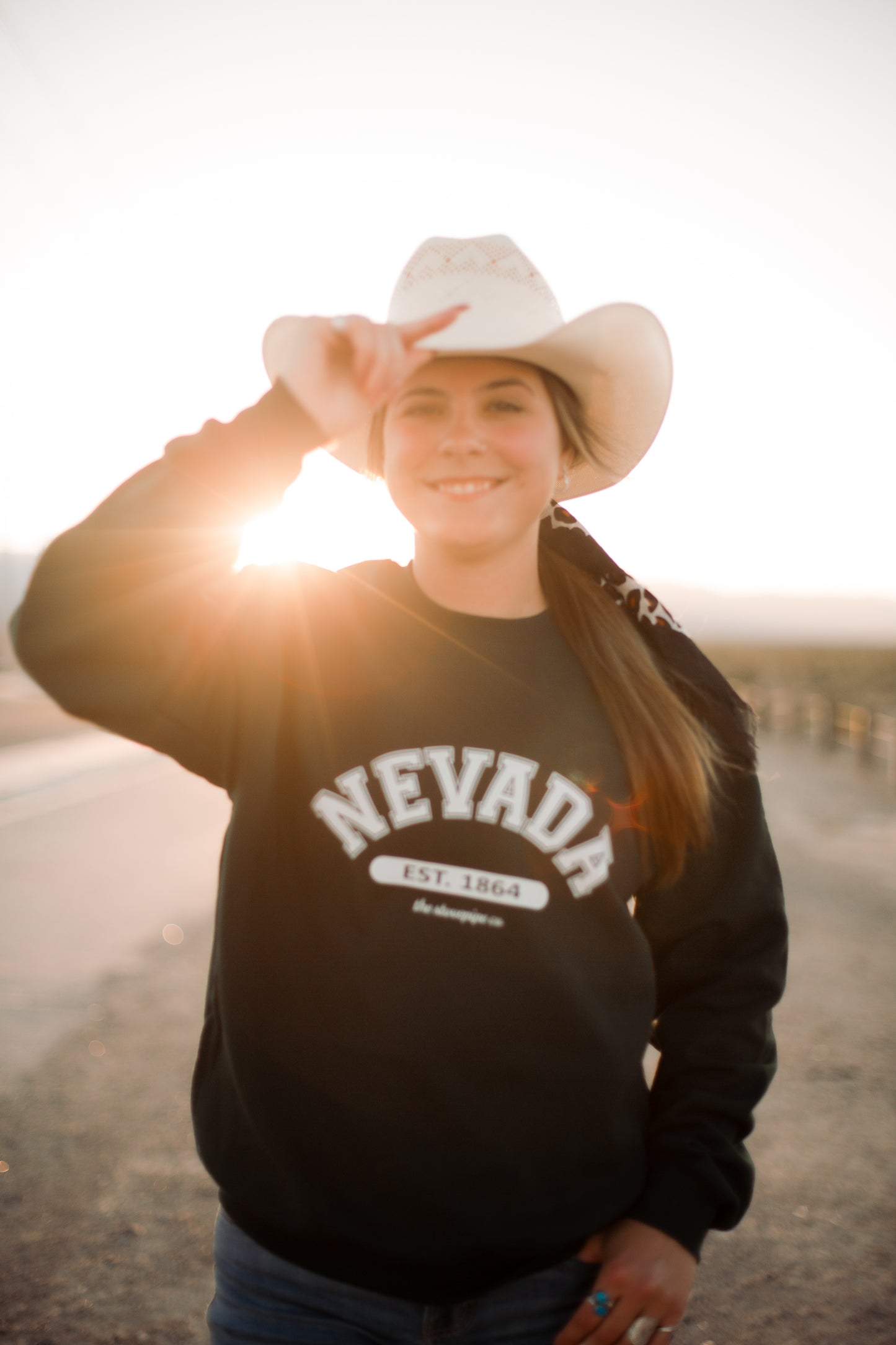 Forrest Green Nevada Crewneck