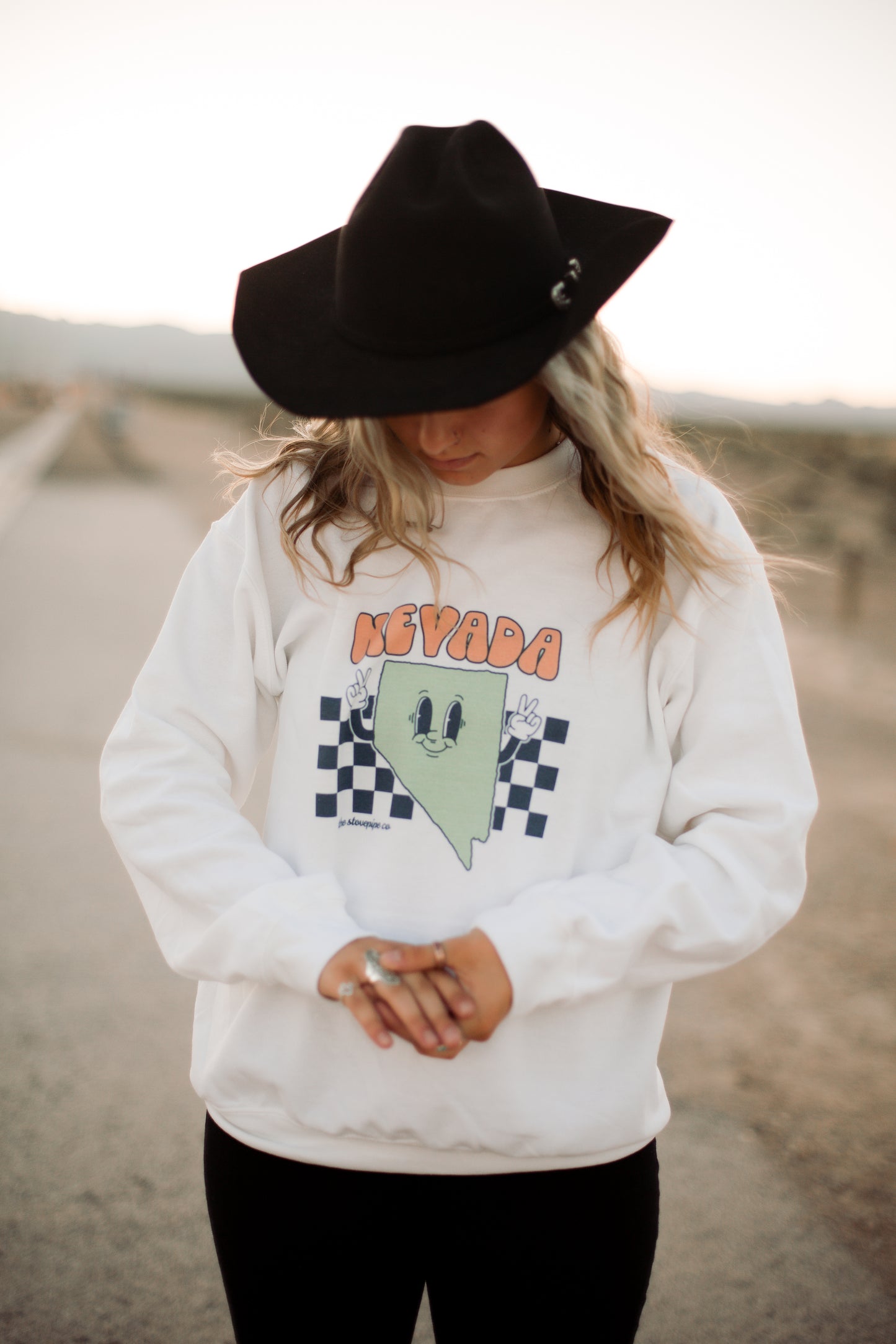 Nevada Peace Crewneck