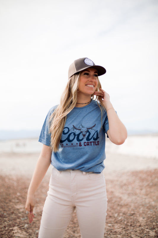 Coors & Cattle Tee