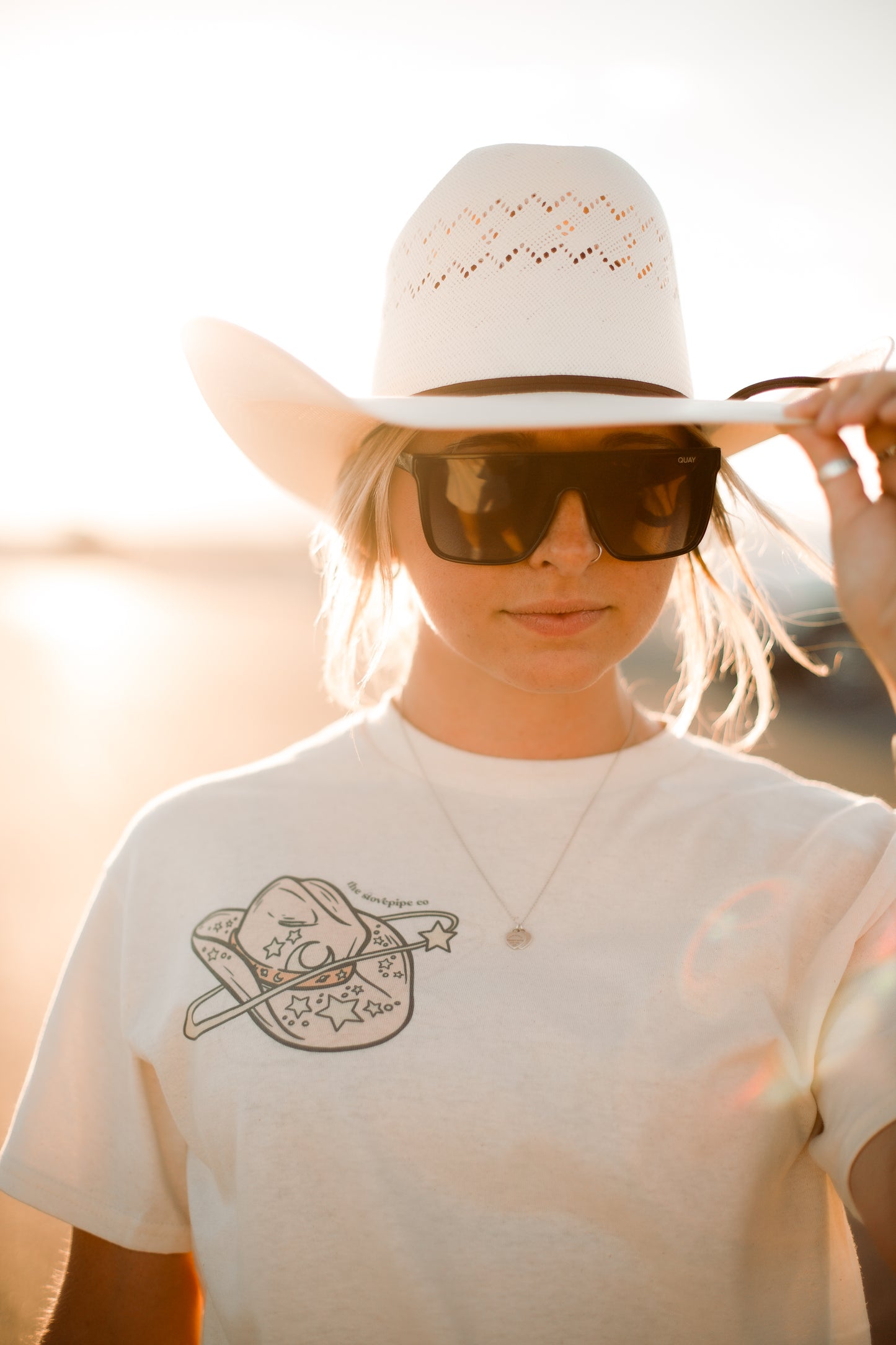 Baylee Cosmic Cowgirl Tee