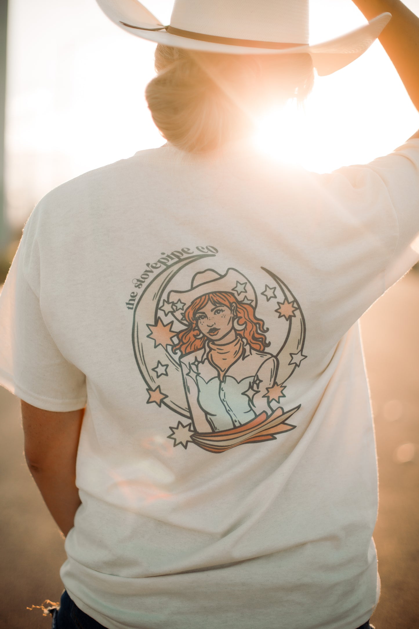 Baylee Cosmic Cowgirl Tee