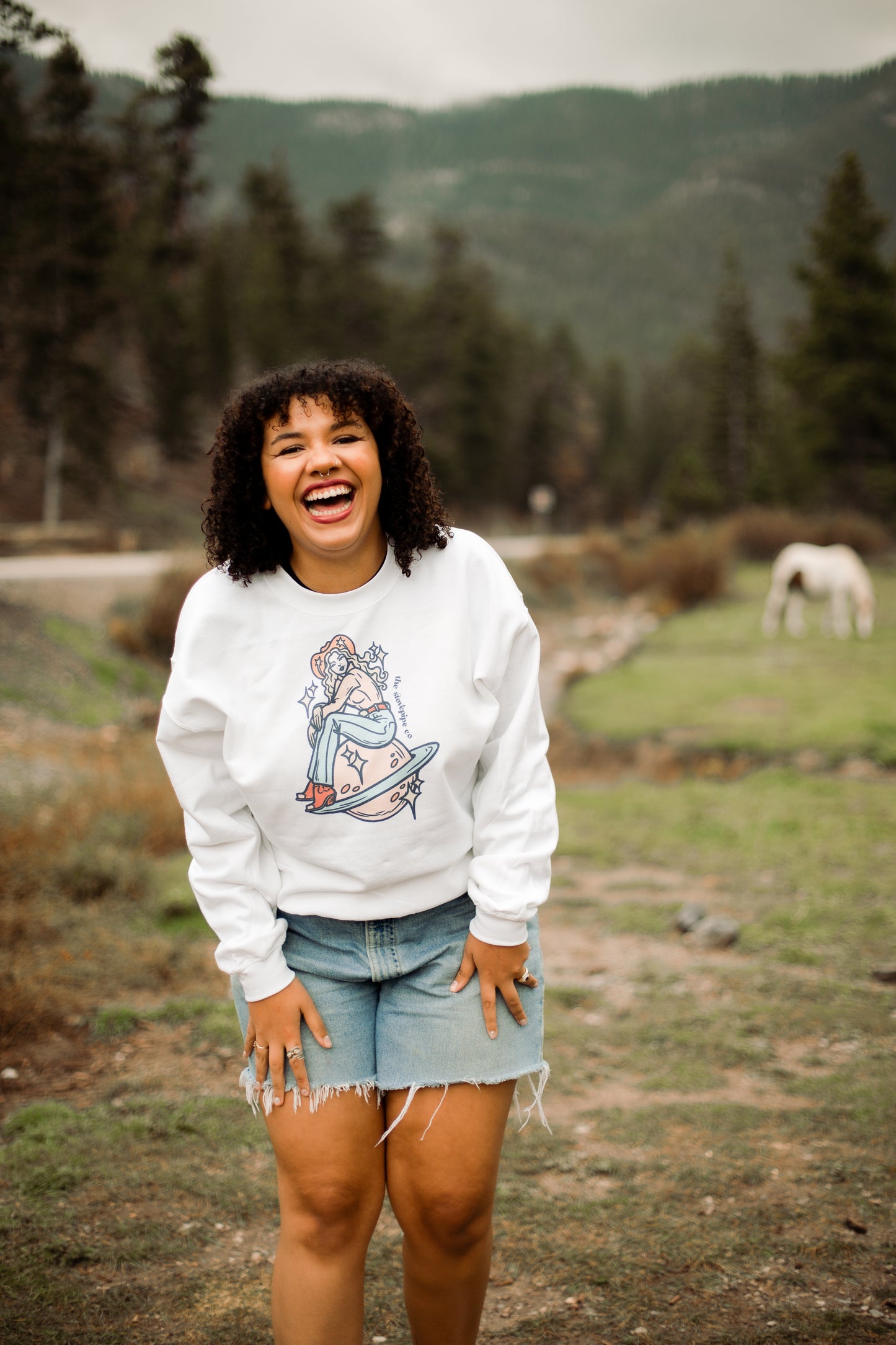 Classy Cowgirl Crewneck