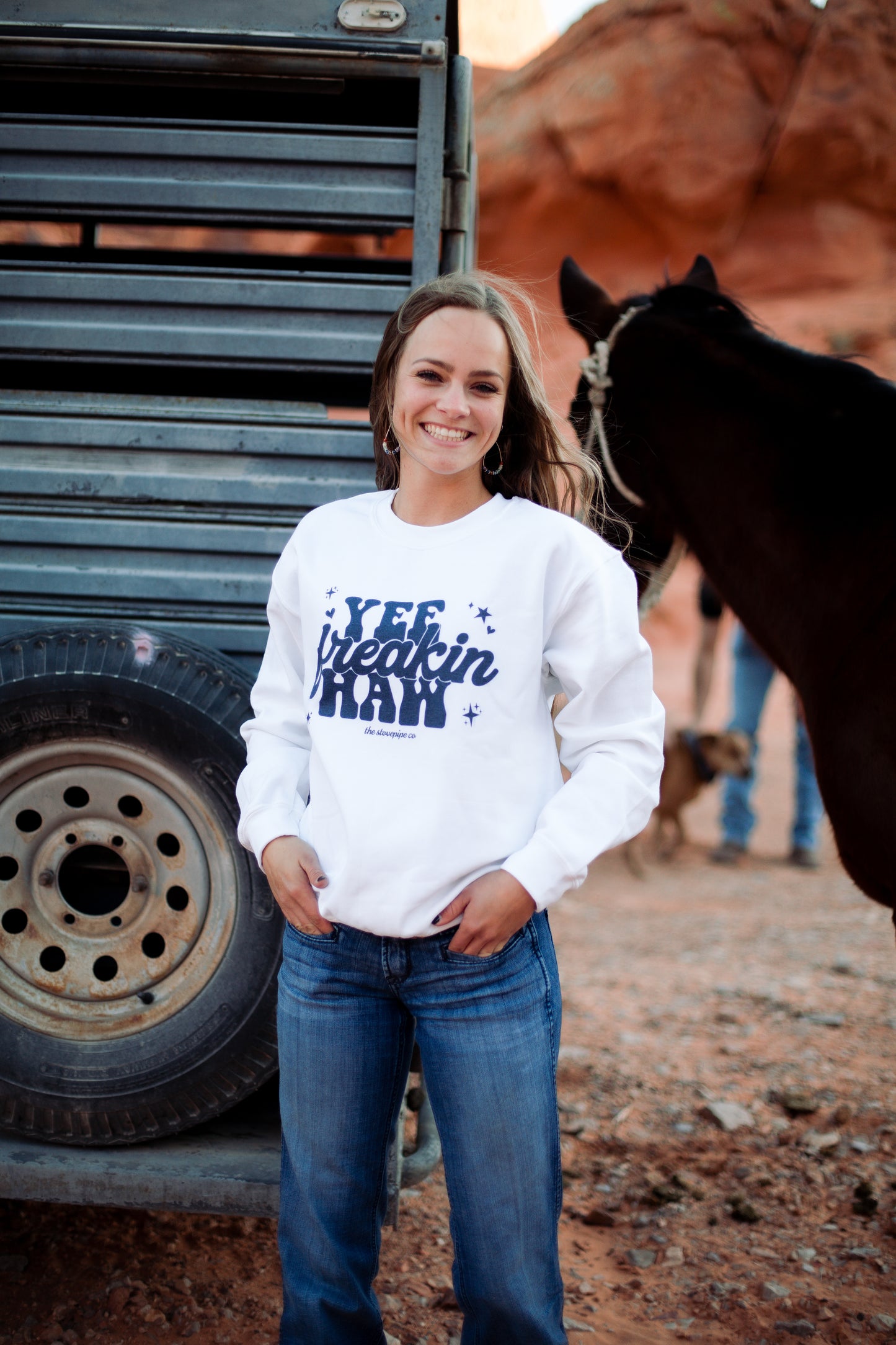 Yee-Freakin-Haw Crewneck