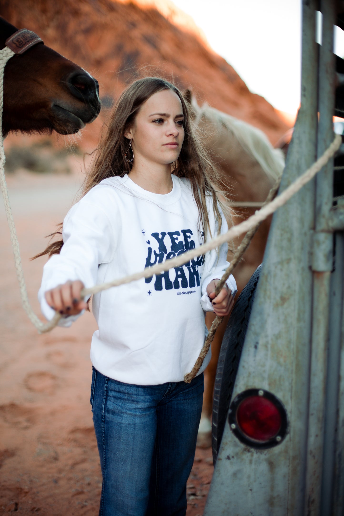 Yee-Freakin-Haw Crewneck